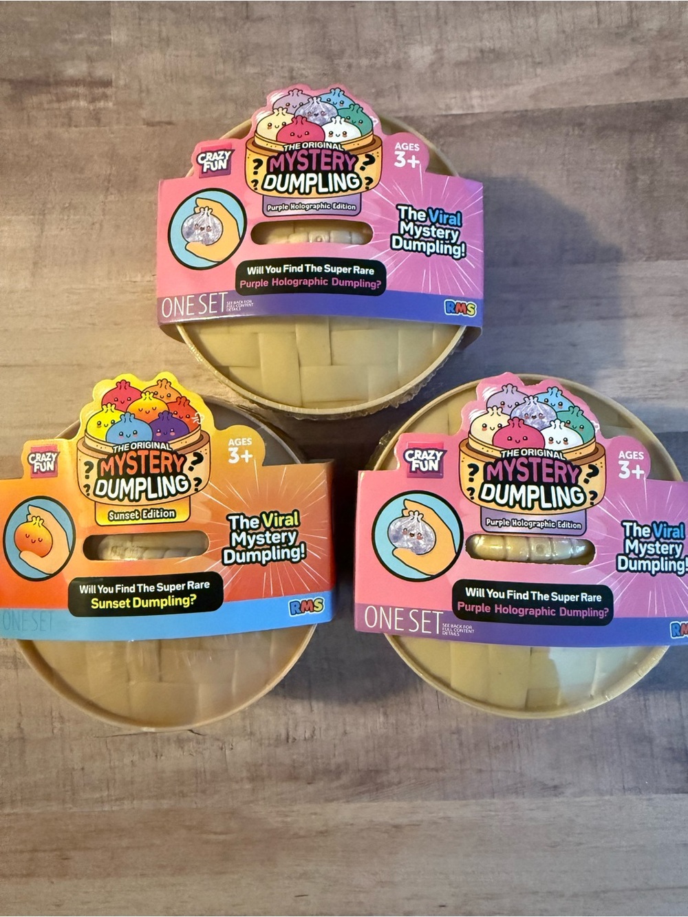 Mystery Dumpling Sunset edition/ Purple Holographic - Crazy Fun - RMS